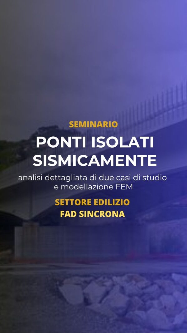 Ponti isolati sismicamente: analisi dettagliata di due ponti isolati sismicamente e modellazione FEM